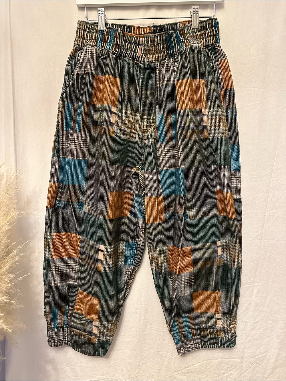 BDG Urban Outfitters Patchwork Corduroy Barrel Pants L/G